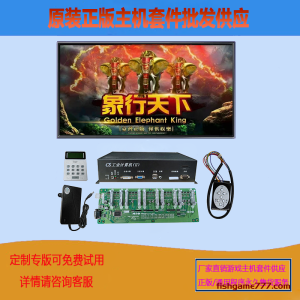象行天下打鱼机游戏主机套件定制批发电玩游戏机设备黑豹2猛虎下山游戏厅机器配件